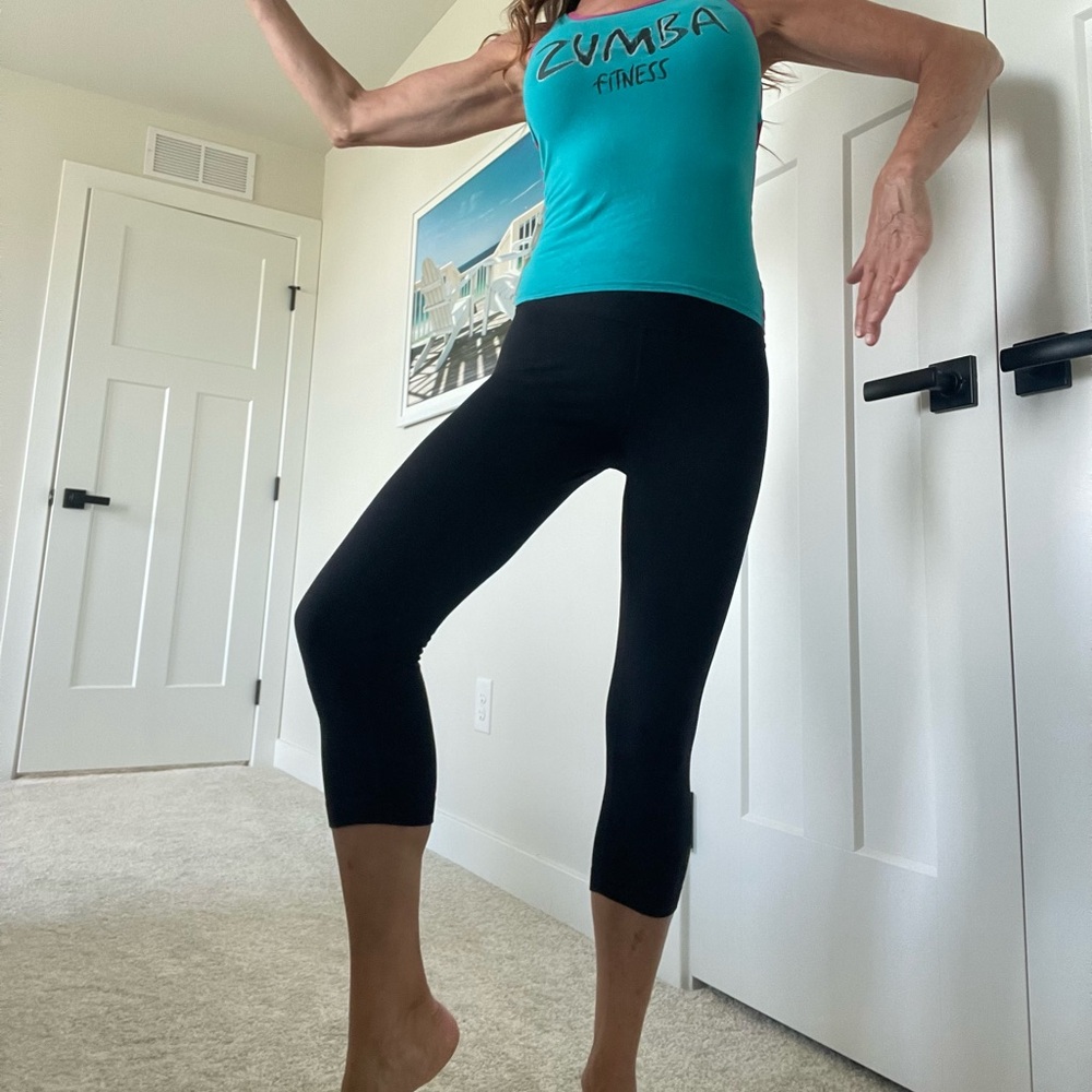Zumba tank top and Zumba fitness leggings size small